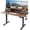 Rustic Brown 3-tier-48“, variant on Erinnyees Electric Standing Desk with Drawer & Cup Holder, 48" x 24" Adjustable Height Sit Stand Computer Desk with Splice Board for Home Office