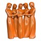 thumbnail image 1 of Figura de la amistad entre hermanas, estatua de la amistad femenina, escultura para dos, tres, cuatro, cinco o seis hermanas, amigas, mejores amigas, regalos de cumpleaños y Navidad., 1 of 8