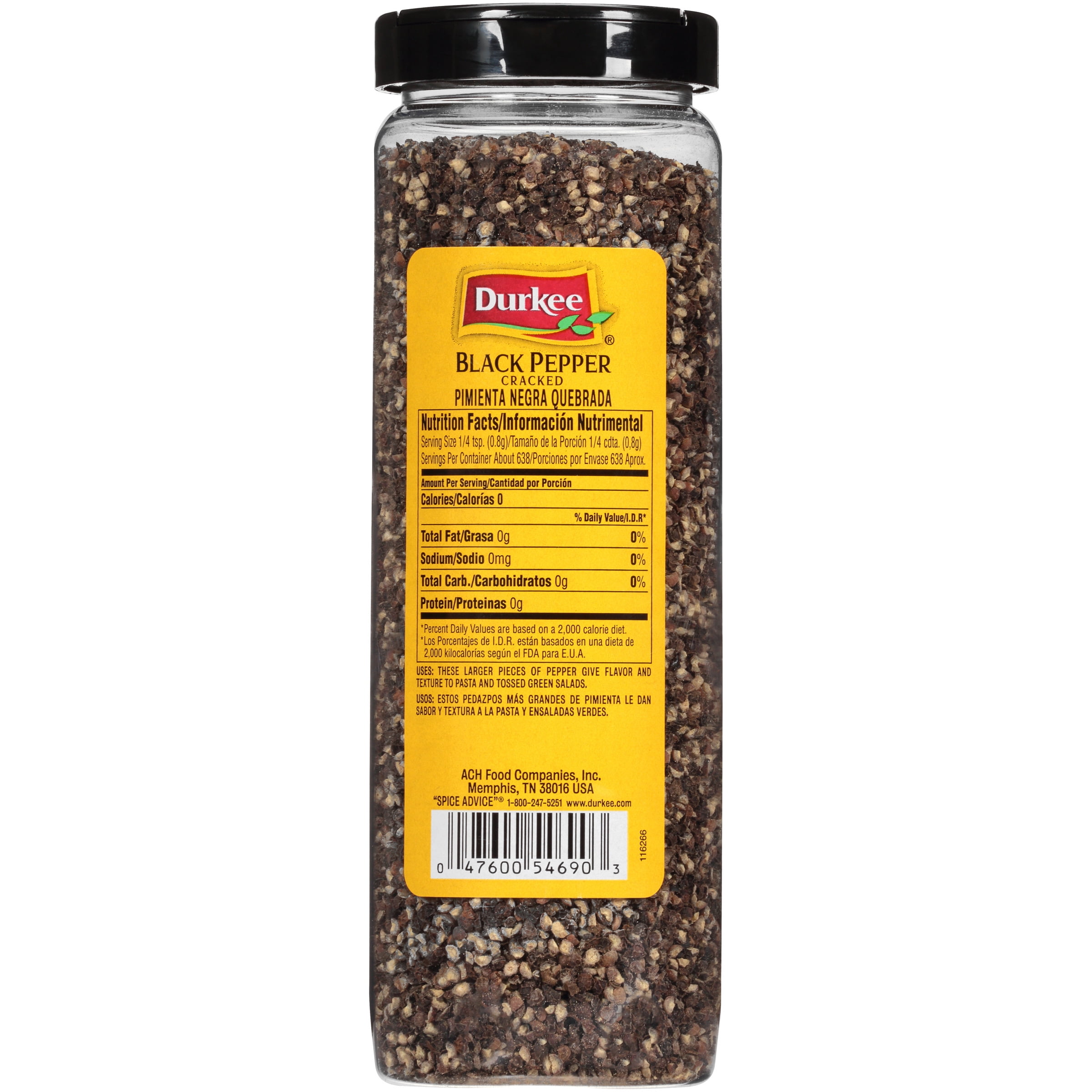 Durkee® Cracked Black Pepper 18 oz. Shaker