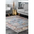 thumbnail image 2 of nuLOOM Maggie Flatweave Blue 4' x 6' Area Rug, 2 of 2
