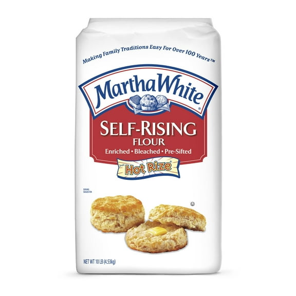 Martha White Self Rising Flour with Hot Rize, 10 lb Bag