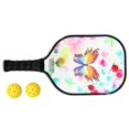 thumbnail image 3 of Leijiier Raqueta de tenis para fibra de carbono adulta deportes al aire libre Paddle Racquet Elástico portátil recreativo con bolsa de almacenamiento 064 Inevent OD002742-04B, 3 of 6