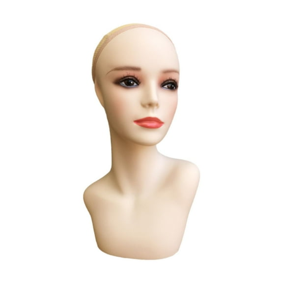 Bothyi Female Mannequin Head for Hairpieces Earrings s Displaying Making Styling M