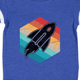 thumbnail image 4 of Inktastic Rocket Ship Retro Space Boys or Girls Baby Bodysuit, 4 of 5