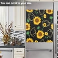 thumbnail image 6 of Coolnut Golden Sunflowers Dishwasher Magnet Cover for The Front Door,Reusable Refrigerator Door Decor Magnet Sticker for Kitchen Home Decor 23" x 26", 6 of 6