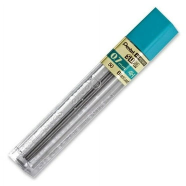 Hi-Polymer Lead, 0.7 mm, Medium, 4H, Black - 2pc