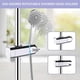 thumbnail image 4 of Universal Shower Head Holder Slide Bar Shower Head Holder Convenient Showerhead Mount Simple Installation for Bathroom, 4 of 4