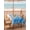 Blue, variant on Outdoor Tablecloth with Umbrella Hole & Zipper, Grey Beach Coastal Rectangle Tablecloth 52x70 Inch, Summer Nautical Seaside Ocean Ombre Patio Table Cover Waterproof Table Cloth for Picnic/Party