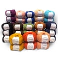 thumbnail image 3 of Troyarn Wool 125 (2- Skeins Pack) 100% Superwash Merino Fine Wool Light Worsted Weight #3 Soft Knitting and Crochet Yarn for Crocheting and Knitting (2 x 1.76 oz) / (2 x 125 Yds) (10924 - Lilac), 3 of 8