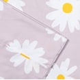 thumbnail image 3 of Pointehaven  Microfiber Printed and Solid Luxury sized Sheet Set Twin Extra Long - Daisy, 3 of 5