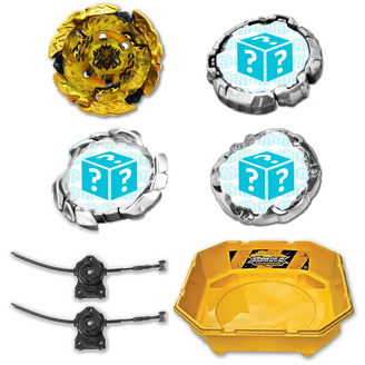 Beyblade Sol Blaze Gold V145AS Bay Battle Toy Beyblade for Epic
