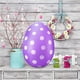 thumbnail image 4 of Xihbxyly Huevos de Pascua Inflables, Grandes Decoraciones de Pvc para Jardín, Brillantes y Coloridos, Ideales para Fiestas de Pascua, para Jardín y Patio, 60 Cm, Juego de 6, 4 of 5