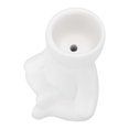 thumbnail image 4 of Maceta DIY Mini Lindo Humanoide Cerámica Blanca Soporte para Plantas para el Hogar Flores Suculentas Adorno Decoración Regalo, 4 of 14