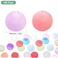 100-Pack Round Shells Pieces, 2 Inch Flat Natural Shell Charm with Hole ...
