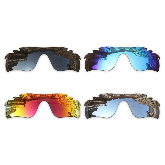 Vonxyz 4 Pack Polarized Replacement Lenses for Oakley Radar Path Vented Sunglasses