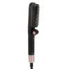 Straight Hair Comb Anti-scalding Beard Comb Dual-purpose Straight and Curly Hair Curling Iron Portable Hair Straightener with Hollow Back Strip for Hair Beard Indoor