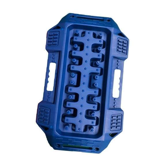 jinwen Accessoires de Planche de Traction pour Voiture Dispositif de Traction pour Pneu de Véhicule 4WD ATV Bleu
