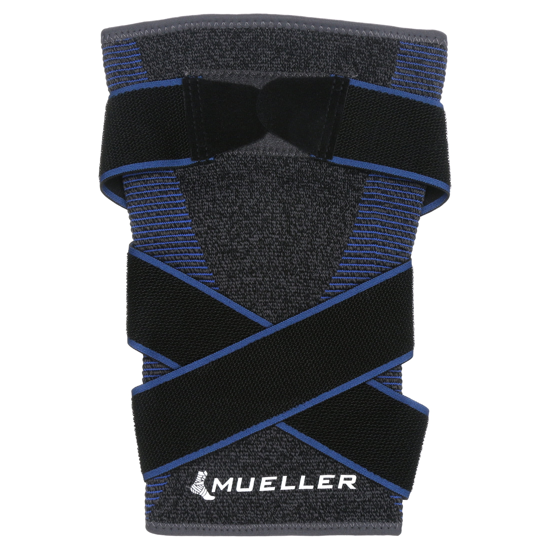 Mueller FIR 4 Way Stretch Knee Support with Straps MD/LG