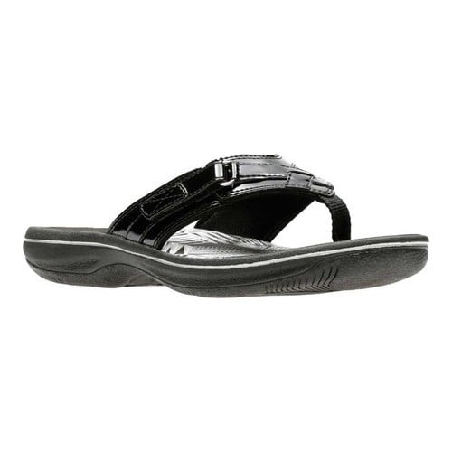 clarks ladies flip flops