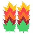 thumbnail image 4 of 50 hojas de arce para decorar el aula, recortes de papel, hojas de otoño, para el otoño., 4 of 7