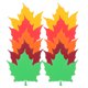 thumbnail image 4 of 50 hojas de arce para decorar el aula, recortes de papel, hojas de otoño, para el otoño., 4 of 7