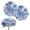 Butterfly Marble Stripes, variant on ZIATUBLE Aztec Ethnic Bar Stool Seat Covers Sunflower Cow Stool Covers Cushion Set 2 Piece Round Stool Covers with Padding 13-15 Inch Stool Seat Replacement Cover Home Decor