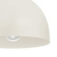 thumbnail image 4 of Hunter - Erling 1-light Sandstone, Small Flush Mount Light, Dimmable, Modern Style, Dome Shaped, for Bedrooms, Kitchens, Dining, Living Rooms - 48134, 4 of 7