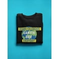 thumbnail image 3 of Vegan Celebrates Earth Day Sweatshirt Women -GoatDeals Designs, Female XX-Large, 3 of 4