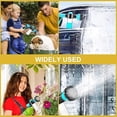 thumbnail image 6 of Holloyiver Car Wash Foam Gun, High Pressure Water Garden Hose Nozzle, Soap Foam Sprayer with 10 Adjustable Watering Patterns, Bubble Cleaning Blaster for Vehicle, Lawn, Patio, Pets Showering, 6 of 6