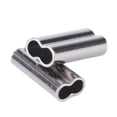 thumbnail image 1 of 100pcs 1.8mm Fishing Line Crimp Sleeves Copper Tube Connectors (No. 5), 1 of 1