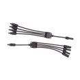 thumbnail image 3 of Un par de adaptadores de panel solar Y rama 1 a 4 Cable conector de panel solar impermeable para sistema de energía solar 1000 V CC, 3 of 12