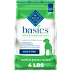 Blue Buffalo Basics Adult Grain-Free Dry Dog Food, Lamb & Potato, 4-lb. Bag