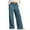 *Blue, variant on VBVC No Boundaries Women's Drawstring Wide Leg Sweatpants,Ladies High Waist Joggers Trouser With Pockets,Oversized Seamed Front Pants For Womens,Blue,SizeL
