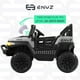 thumbnail image 5 of Camioneta Montable Eléctrico Con Control Remoto para niña niño con asientos de piel carro Todo terreno BCX-7 Enyz Led neon y muticolor Música Bluetooth edades de 2 a 5 años, 5 of 8