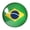Brazil, variant on 2026 Soccer Cup Decorations National Flag Lapel Pins, 1 Inch Acrylic Crystal Glass Flag Badge, Soccer Merchandise Brooch Pins for Football Fan Cheer Party Souvenir Gift