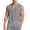 33#Gray, variant on Men's Summer Linen Sleeveless Shirts Beach Knit Tank Top Button Up Casual Tank Shirt Vacation Tops Navy M