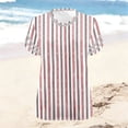 thumbnail image 5 of Zorckvet Tunic Blouses for Women Casual Shirts Plus Size Oversized Short Sleeve Womens Tops Trendy, 5 of 6