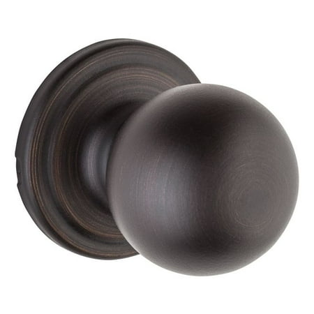 Curve Standard Battery Door Kwikset 720CA-11PGC Circa Passage Door Lock Venetian Bronze Finish with New Chassis ()