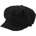 thumbnail image 7 of CoCopeaunts Newsboy Cap Corduroy Octagonal Hats Retro Solid Color Beret Winter Autumn Newsboy Hat Vintage Ivy Cap Painter Hat, 7 of 7