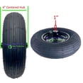 thumbnail image 2 of 4.80/4.00-8 Pneumatic Wheelbarrow Wheel. 4" Centered Hub and 1" Bore, 2 of 3