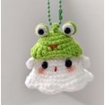thumbnail image 4 of Llavero creativo de fantasma tejido a mano, colgante de Halloween, decoración del hogar, muñeco fantasma de ganchillo hecho a mano, regalos de Adorno, 4 of 5
