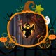 thumbnail image 5 of Lámpara colgante de Halloween Decoración de luces góticas de madera para fiesta de club (fantasma), 5 of 6