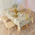 thumbnail image 6 of Pioneer Flower Floral Print Pattern Rectangle Tablecloth 60"x102",Waterproof Polyester Rectangle Table Cloth, Wipeable Spillproof Polyester Tablecloth for Dining, Camping, Indoor and Outdoor, 6 of 6