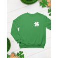 thumbnail image 6 of Tstars Womens Gifts for Irish St Patricks Irish Shamrock Pocket Size Clover St Patricks Day Cute Shirts Gift for Her Irish Shirt Pride Proud Irish Sweatshirt, 6 of 6