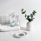 thumbnail image 5 of Jabonera de doble capa de terrazo con desagüe para baño, ducha, cocina esquí esquí Gafas de esquí, 5 of 5
