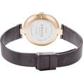 thumbnail image 3 of Reloj Obaku Denmark V256LXVNMN DIAMANT WALNUT-Café, 3 of 4