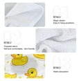 thumbnail image 2 of Yayeee Kitchen Hanging Hand Towels Set of 2 with Loop Bathroom Absorbent Tie Towel, Yellow Rubber Ducks, 2 of 7
