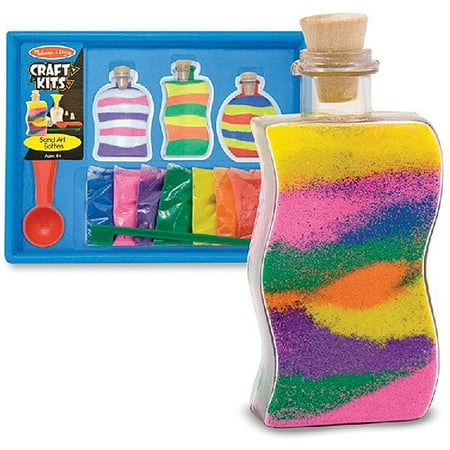 Melissa Doug Sand Art Bottles Craft Kit 3 6 Bags Of Melissa Doug Sand Art Bottles Craft Kit 3 6 Bags Of Colored