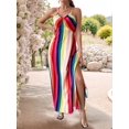 thumbnail image 4 of Womens Spaghetti Strap Dress Summer Dresses Beach Cover Ups Casual Sundresses Color XXL, 4 of 8