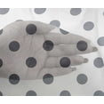 thumbnail image 4 of oneOone Viscose Chiffon Gray Fabric Polka Dots Dots Craft Projects Decor Fabric Printed By The Yard 42 Inch Wide, 4 of 4